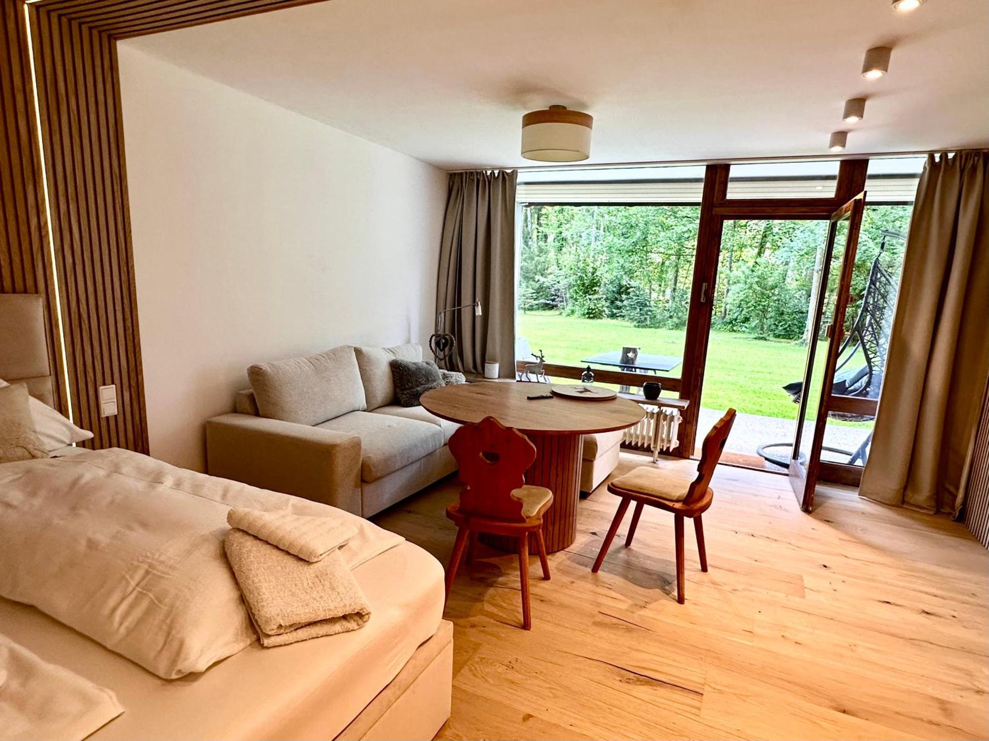 Studio Mit Indoor Pool Und Garten Sankt Martin bei Lofer Exterior foto